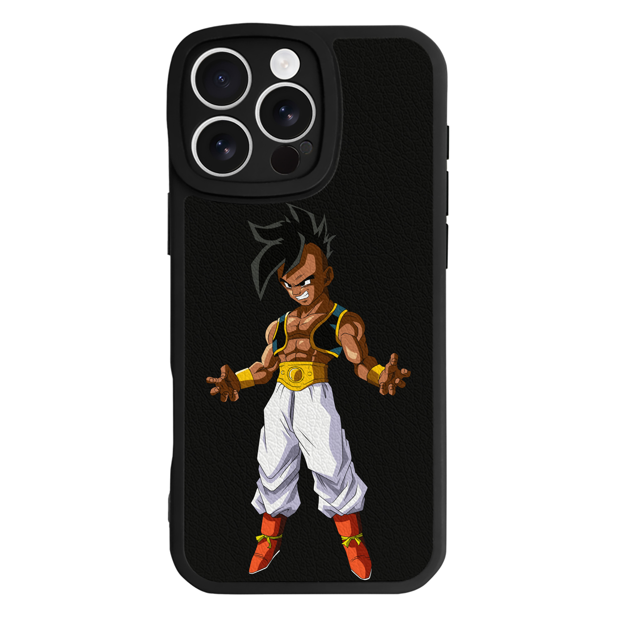 （画像用） ドラゴンボール DRAGON BALL 【iPhone 16シリーズ対応】シリコンスマホケース（レザー調） 材質：シリコン